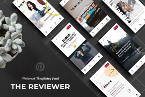 The Reviewer Pinterest Templates