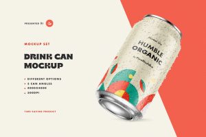 Drink Can Mockups