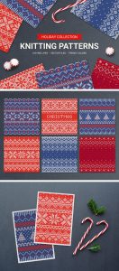 6 Knitting Seamless Patterns