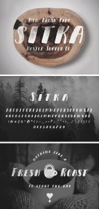 Sitka Brush Font