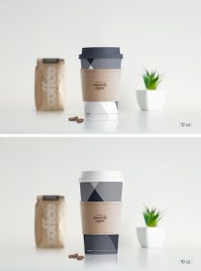 Paper Hot Cup Mockup