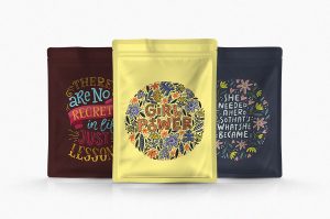 Pouch Packaging PSD Mockup