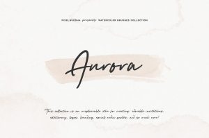 Aurora Watercolor Brushes