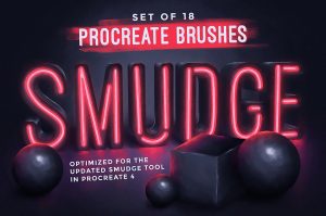 Smudge Procreate Brushes Set