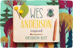 Wes Anderson Graphics Kit