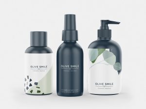 Cosmetic Travel Bottles Mockups