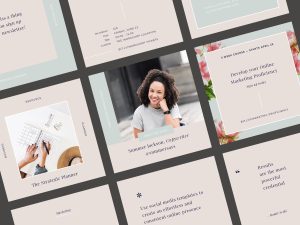 Hepburn Instagram Templates Kit