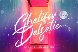 Chalifor Dalsatic SVG Font