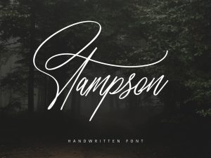 Stampson Signature Font