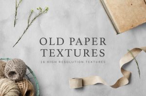 Vintage Paper Textures Set