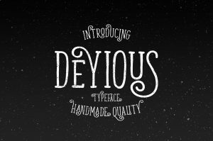 Devious Typeface