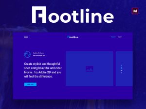 Rootline Wireframe UI Kit