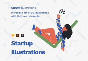 Unruly Landing Page Illustrations