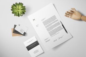 Scandi Branding Mockup Scene