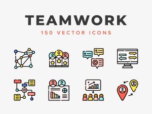 Teamwork Free Vector Icons