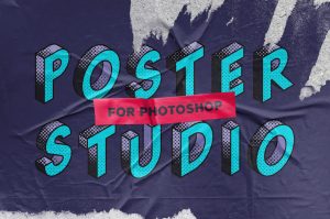 Glued Poster Templates