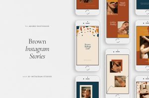 Brown Instagram Templates