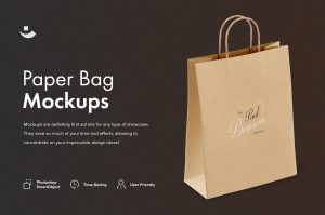 Paper Bag Mockup Set