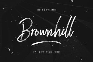 Brownhill Script Font