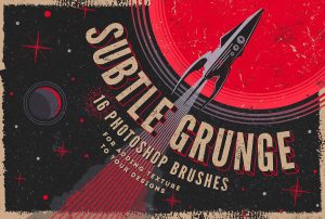 Grunge Photoshop Brushes Kit