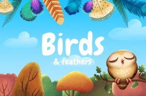 Birds & Feathers Graphic Pack