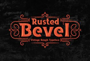 Rusted Bevel Vintage Typeface