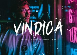 Vindica Rebel Brush Font