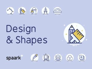 25 Design & Shapes Icons