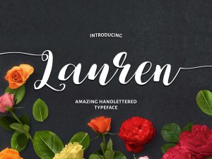 Lauren Script Font