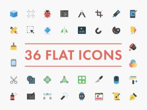 Graphic Design Icons Set