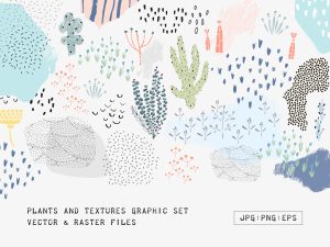 Vector Plants and Textures