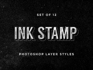 Ink Stamp Layer Styles