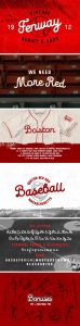 Fenway Script Typeface