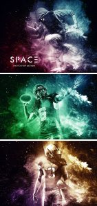 Space Photoshop Action