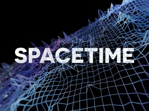 Spacetime Abstract Wireframe Backgrounds