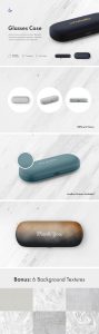 Glasses Case Mockup Set