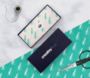 Paper Gift Box Mockup