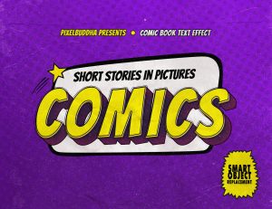 Old Comics Text Effects Set