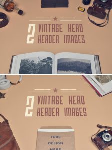 Vintage Header Images