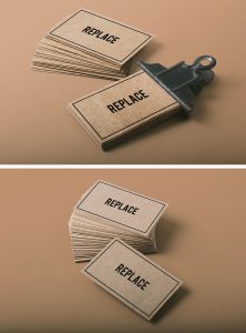 Business Card Mockups Set