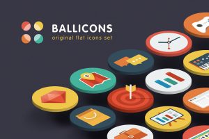 Ballicons: Flat Icons Set