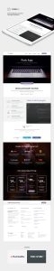 Forkio: One-Page HTML Template