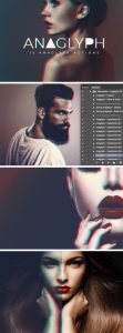 Anaglyph Photoshop Actions