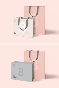 Luxury Box and Bag Mockups