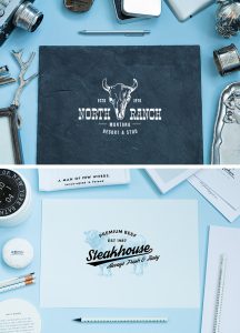 Light & Feathers Mockups