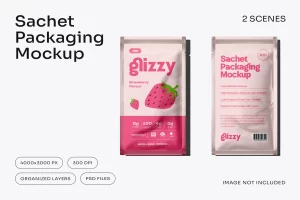 Sachet Mockup